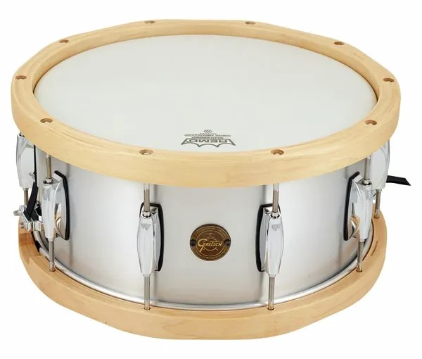 Gretsch Drums 14"x6,5" Gold Series Snare Alu vooraanzicht
