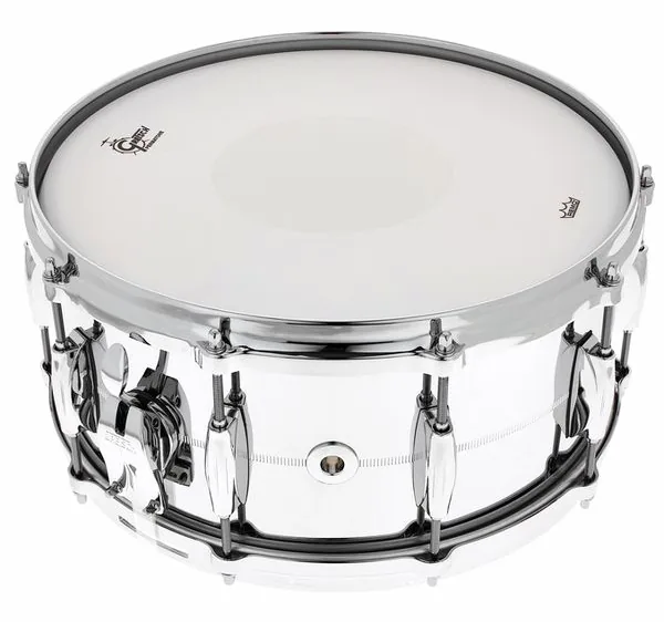 Gretsch Drums 14"x6,5" Snare Chrome o. Brass detail 4