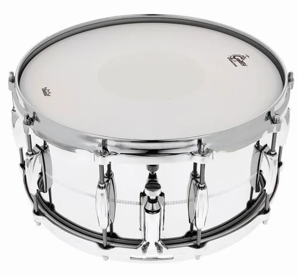Gretsch Drums 14"x6,5" Snare Chrome o. Brass detail 5
