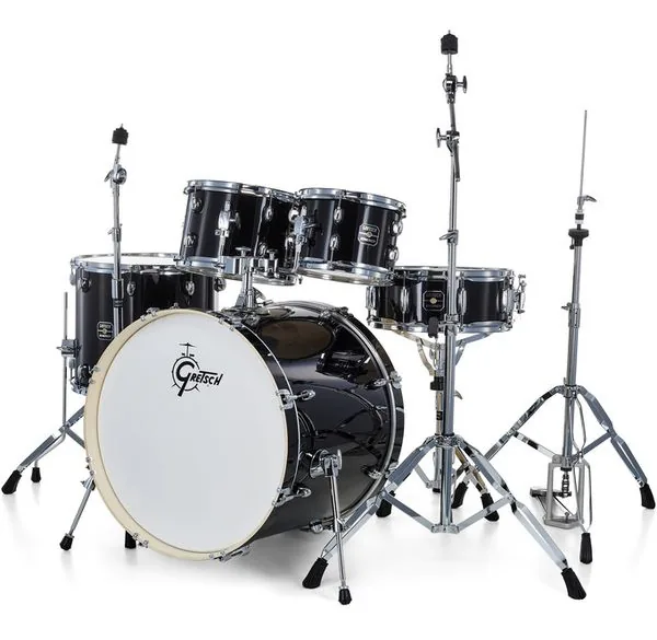 Gretsch Drums Energy Black 22" 5-piece HWP detail 2