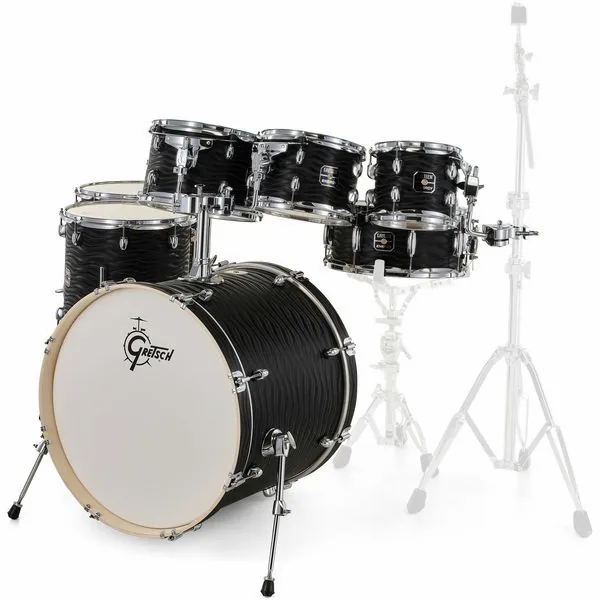 Gretsch Drums Energy Black Fame 7pcs Set detail 2