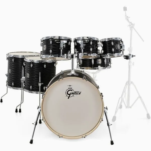 Gretsch Drums Energy Black Fame 7pcs Set detail 3
