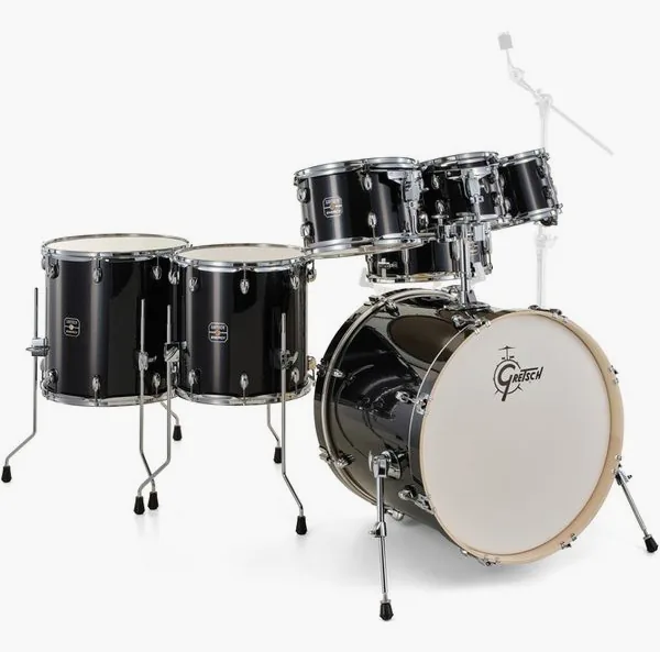 Gretsch Drums Energy Black Sparkle 7pcs Set detail 4