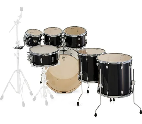 Gretsch Drums Energy Black Sparkle 7pcs Set detail 5
