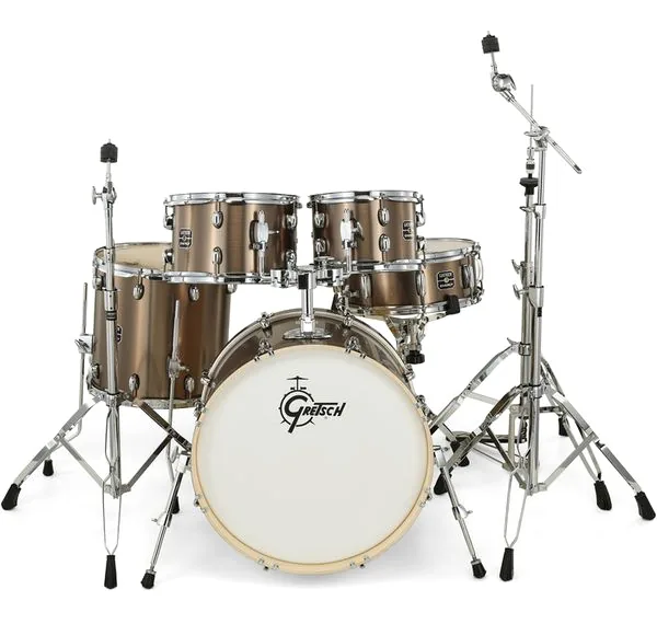 Gretsch Drums Energy Grey Steel 5-piece HWP detail 3