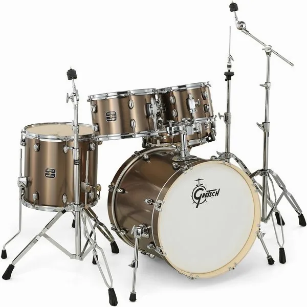 Gretsch Drums Energy Grey Steel 5-piece HWP detail 4