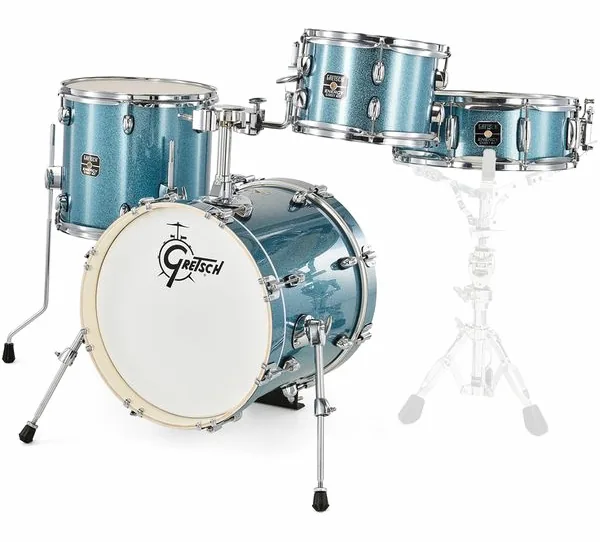 Gretsch Drums Energy Street Set Blue Sparkle detail 2
