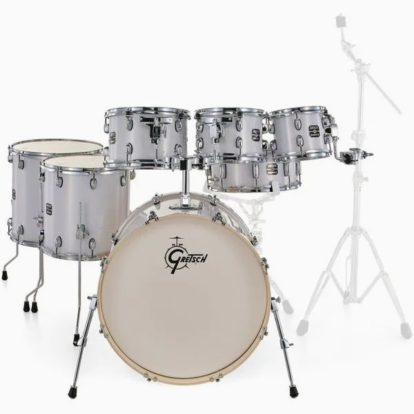 Gretsch Drums Energy White Pearl 7pcs Set detail 3