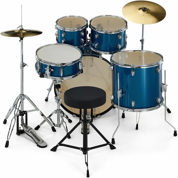 Gretsch Drums Renegade 20" Blue Sparkle detail 4