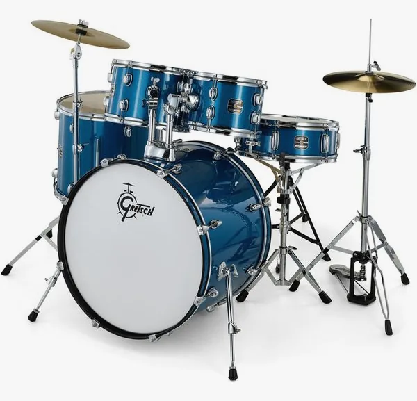 Gretsch Drums Renegade 20" Blue Sparkle vooraanzicht