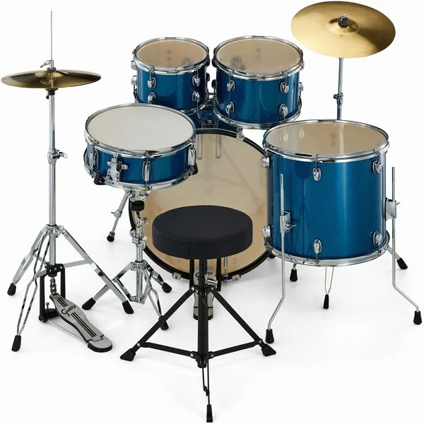 Gretsch Drums Renegade 22" Blue Sparkle detail 5