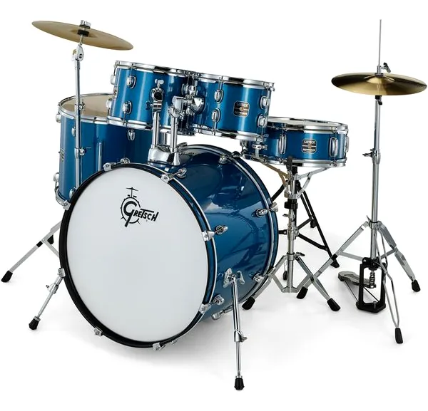 Gretsch Drums Renegade 22" Blue Sparkle vooraanzicht