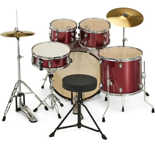 Gretsch Drums Renegade 22" Ruby Sparkle detail 5