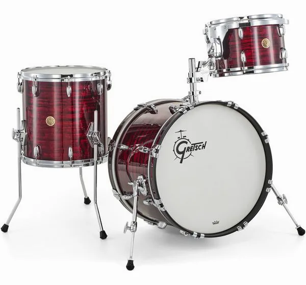 Gretsch Drums US Custom 20 Ruby Red Pearl detail 4