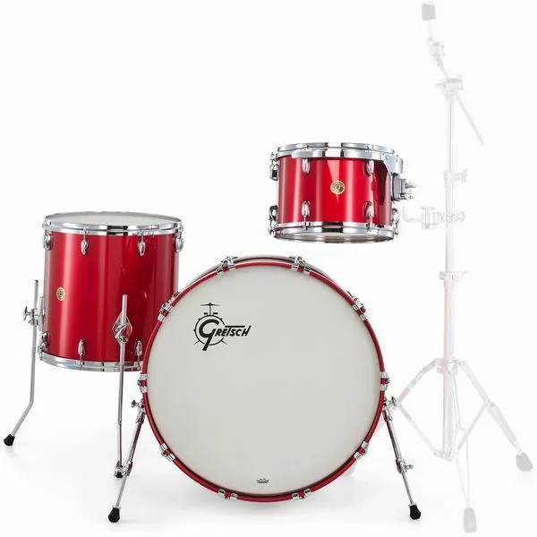 Gretsch Drums US Custom 24 Candy Apple Red detail 3