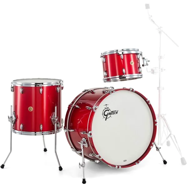 Gretsch Drums US Custom 24 Candy Apple Red detail 4