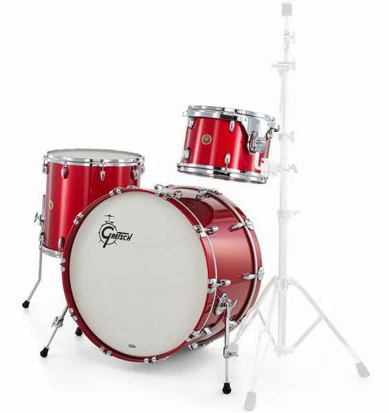 Gretsch Drums US Custom 24 Candy Apple Red vooraanzicht