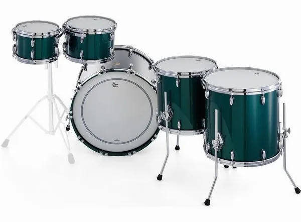 Gretsch Drums US Custom 2up 2down Green detail 5
