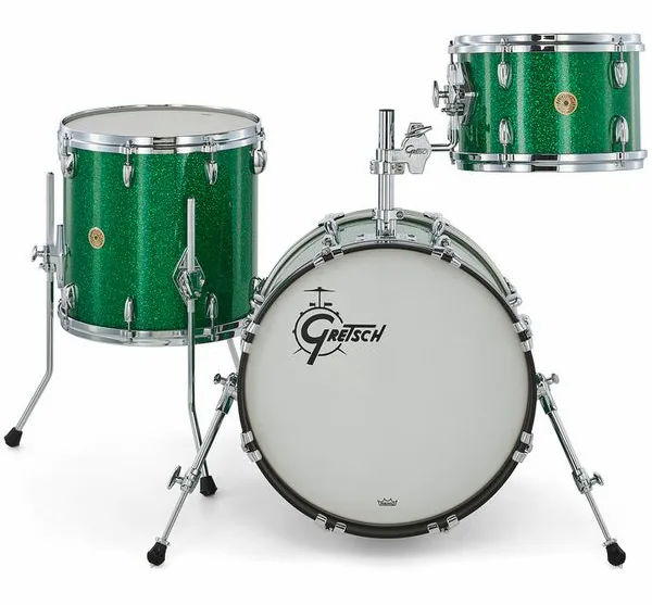 Gretsch Drums US Custom Jazz Green Glass detail 3