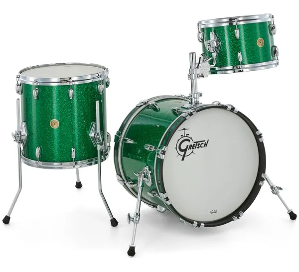 Gretsch Drums US Custom Jazz Green Glass detail 4