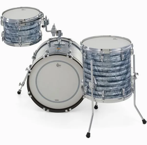 Gretsch Drums USA Custom 18 Sky Blue Pearl detail 5