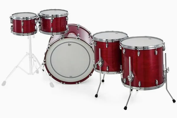 Gretsch Drums USA Custom 2up2down Rosewood detail 5