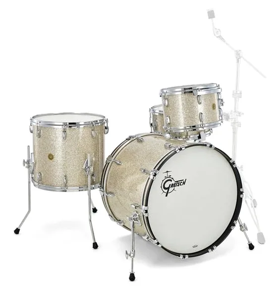 Gretsch Drums USA Custom Rock - Silver Glass detail 3