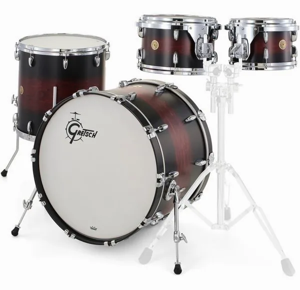 Gretsch Drums USA Custom Shell Set Chestnut detail 2