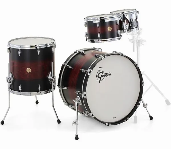 Gretsch Drums USA Custom Shell Set Chestnut detail 4