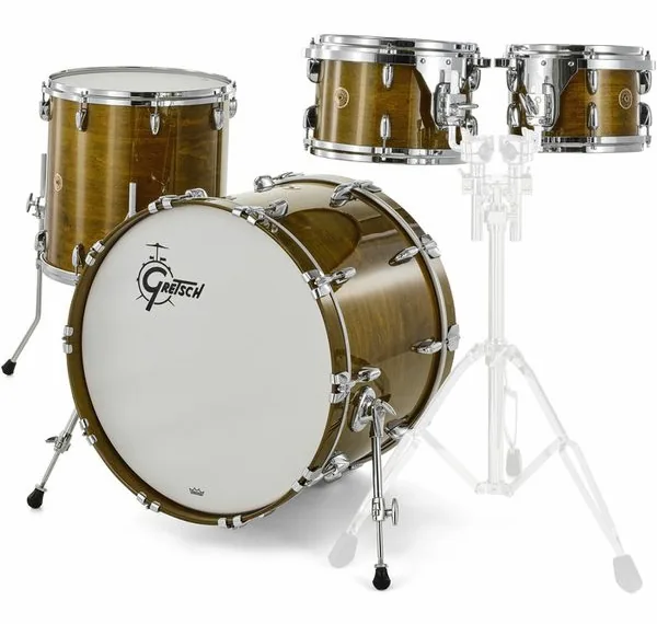 Gretsch Drums USA Custom St. Shell Set Jade detail 2