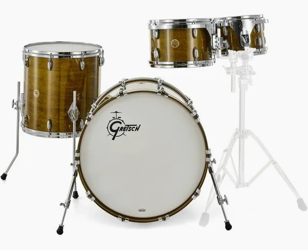 Gretsch Drums USA Custom St. Shell Set Jade detail 3