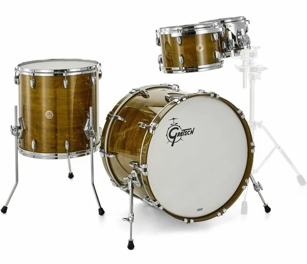 Gretsch Drums USA Custom St. Shell Set Jade detail 4