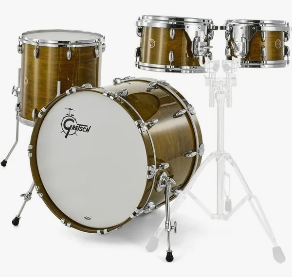 Gretsch Drums USA Custom St. Shell Set Jade vooraanzicht