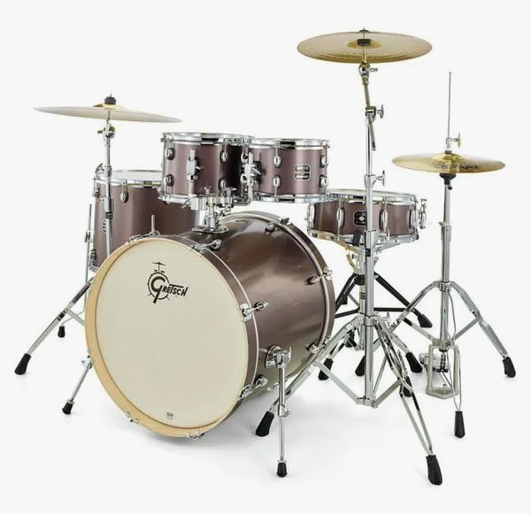 Gretsch Drums Energy Standard Grey Steel vooraanzicht