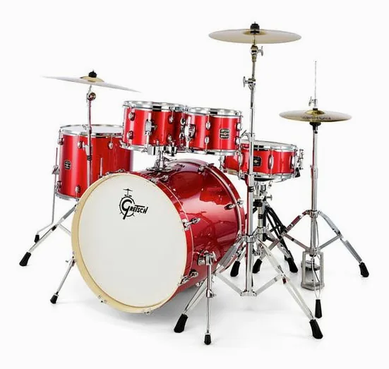 Gretsch Drums Energy Standard Red vooraanzicht