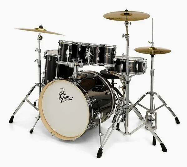 Gretsch Drums Energy Studio Black vooraanzicht