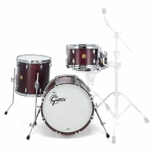 Gretsch Drums US Custom Jazz Satin Walnut detail 2