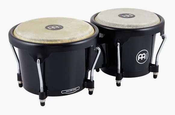 Meinl HB50BK Journey Bongos Black detail 3