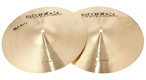 Istanbul Agop 13" Mel Lewis Sign.1982 Hi-Hat detail 2