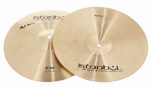 Istanbul Agop 14" Mel Lewis Sign. Hi-Hat detail 3