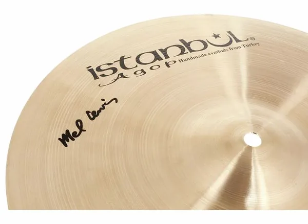 Istanbul Agop 14" Mel Lewis Sign. Hi-Hat detail 4