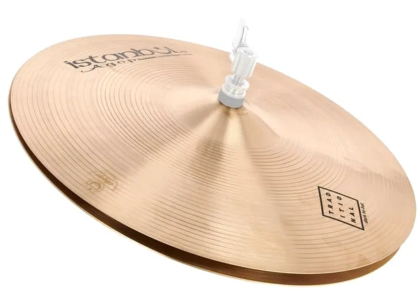 Istanbul Agop 14" Traditional Dark Hi-Hat vooraanzicht