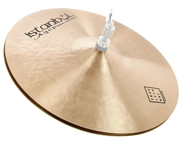 Istanbul Agop 14" Traditional Jazz Hi-Hat vooraanzicht