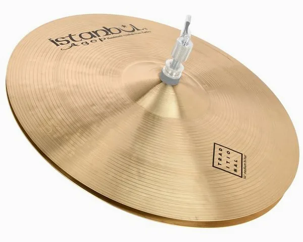 Istanbul Agop 14" Traditional Medium Hi-Hat vooraanzicht