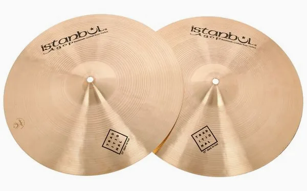 Istanbul Agop 15" Traditional Dark Hi-Hat detail 2