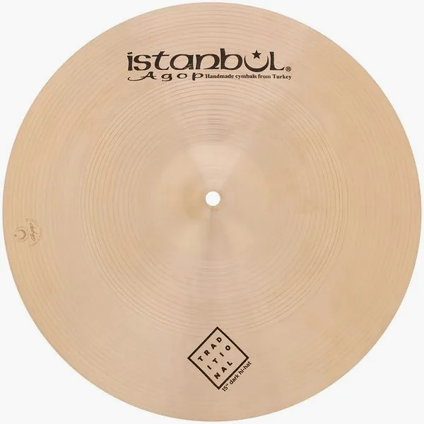 Istanbul Agop 15" Traditional Dark Hi-Hat detail 4