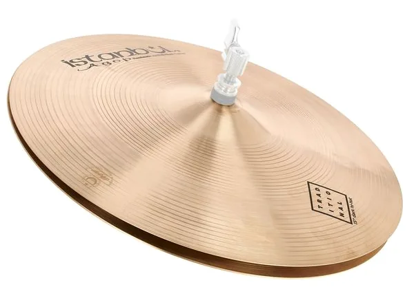 Istanbul Agop 15" Traditional Dark Hi-Hat vooraanzicht