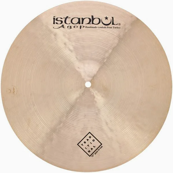 Istanbul Agop 15" Traditional Jazz Hi-Hat detail 4