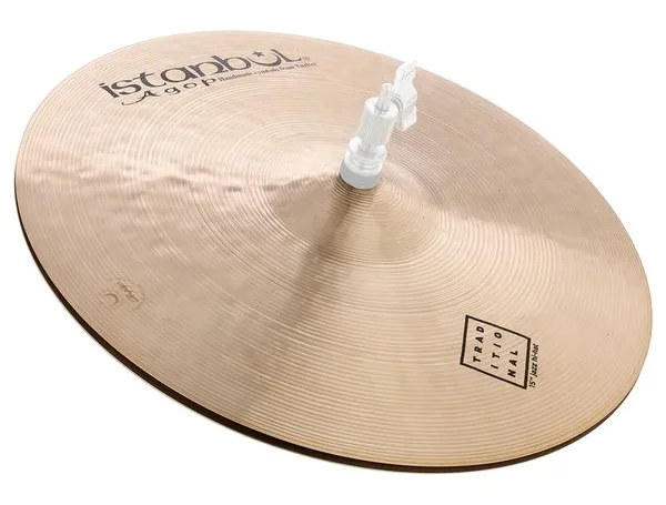 Istanbul Agop 15" Traditional Jazz Hi-Hat vooraanzicht