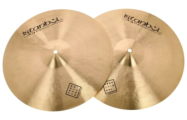 Istanbul Agop 15" Traditional Medium Hi-Hat detail 2